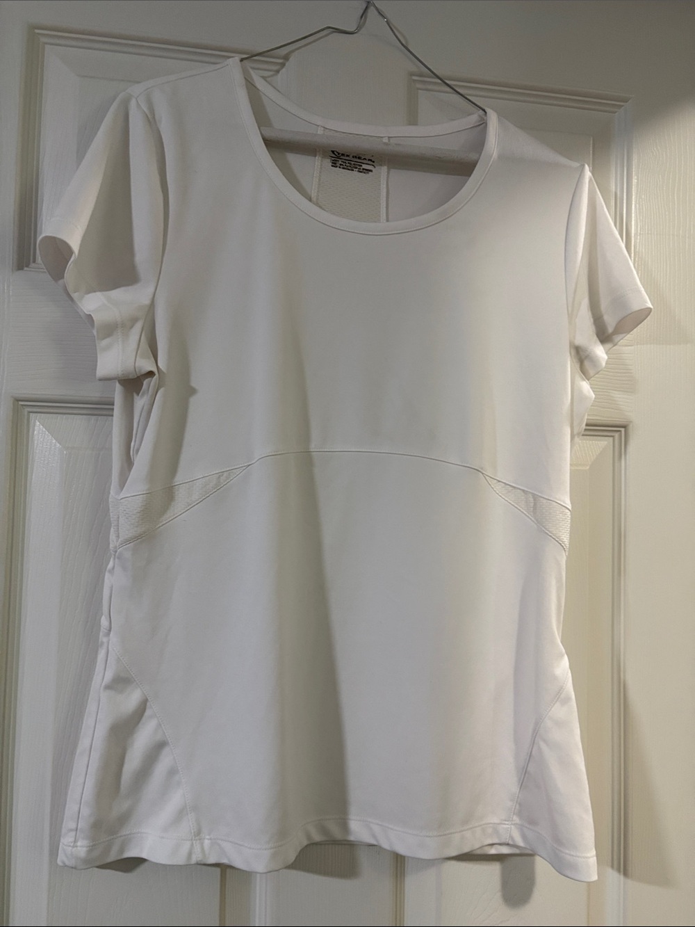 tek gear White Short Sleeve Active Tee